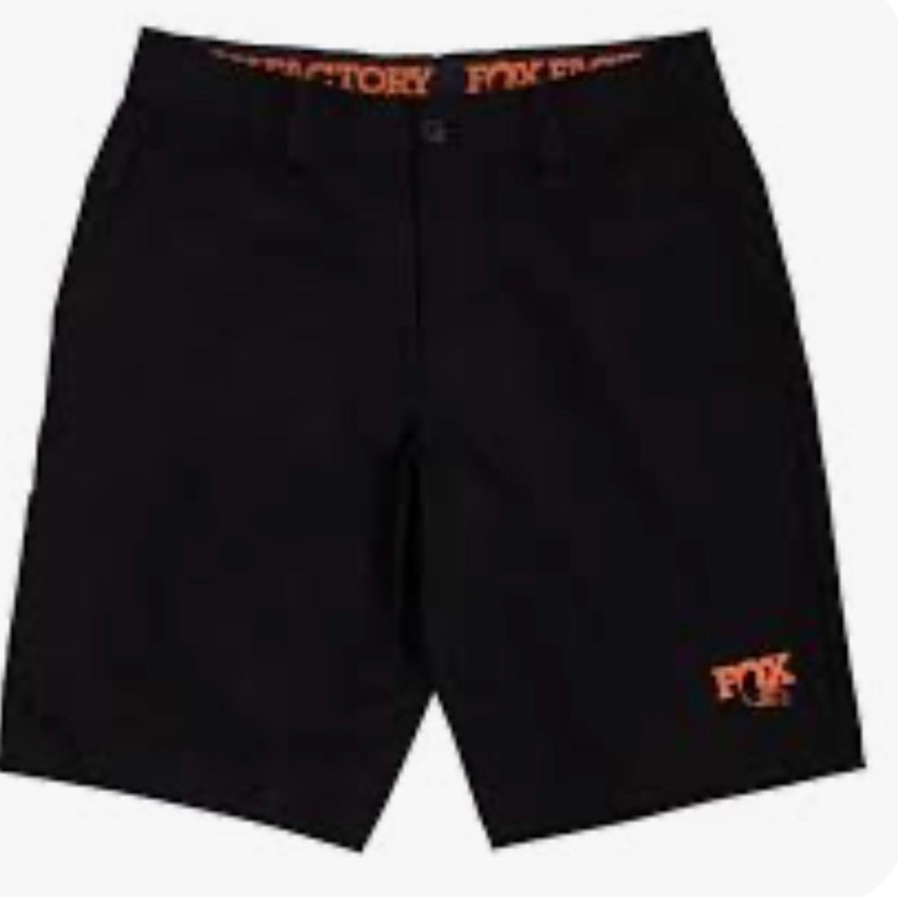 NWT Fox Men’s Black Shorts – Size Small | Brand New